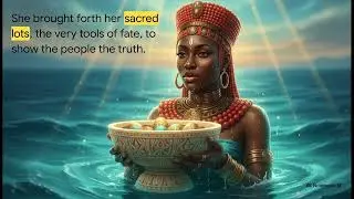 The Goddess of Fortune's Secret Game! 🌊🎲 | Benin Kingdom Folktales #Storytime #Mythology