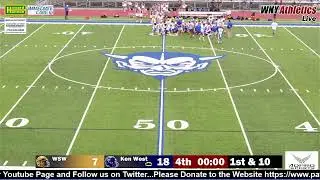 HS FOOTBALL Kenmore West vs. West Seneca West 9/10