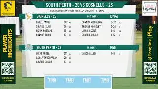 South Perth - 2s v Gosnells - 2s