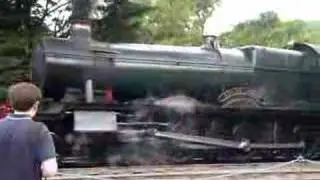 Steam train - Kinlet Hall