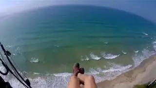 Hayle Towans Paragliding Arse Flying Dune Gooning