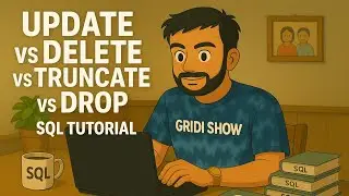 SQL Tutorial 2025: UPDATE, DELETE, TRUNCATE, DROP Explained with Real Examples