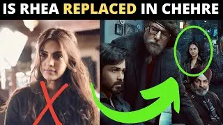 Rhea Chakraborty SNUBBED from Amitabh Bachchan starrer 'CHEHRE' poster; Actor left SHOCKED