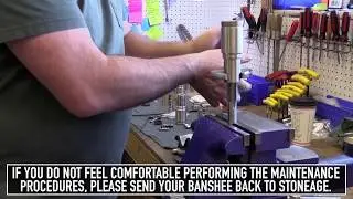 StoneAge&reg; Banshee Maintenance: Nozzles up to 44k psi (3000 bar)