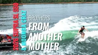 2026 Supra SL 550 & 2026 Moomba Craz Wakesurf Boat Review - Brothers from Another Mother