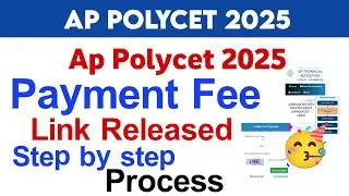 how to ap polycet counselling registration fee 2025 | ap polycet counselling registration 2025