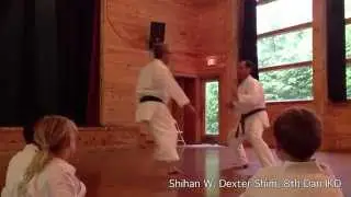 Kumite Drill: Shifting, Deeking, Attacking | Shihan W Dexter Shim, 8th Dan IKD