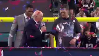 Tom Brady After Winning Super Bowl LI, 