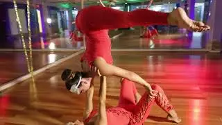 Aerial Hoop Show - Dubai Entertainment Agency - Dubai Music Booking Service - Dubai Talent Agency