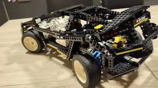 Lego Technic 8880 show video with ai generated narrative