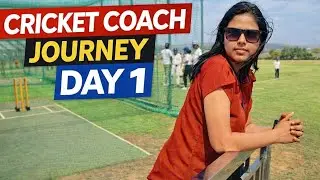 Cricket coach journey day1|| Cricket Coach Journey &ndash; Day 1 | From Player to Coach | New Beginning |