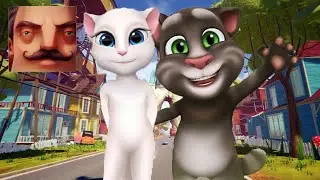 Hello Neighbor - My New Neighbor Big My Talking Angela History Gameplay Walkthrough