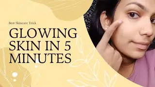 Glowing skin in 5 minutes ✨🌸@Prachisolankivlog #subscribe #viral #skincare