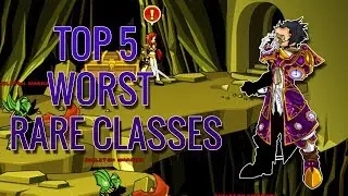 TOP 5 WORST Rare Classes in AQW!