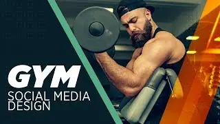 How to GYM Social media design in Photoshop cc 2020