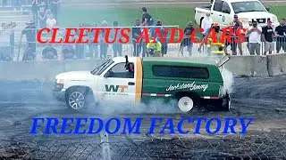 Cleetus and Cars 2022 Freedom Factory - Highlights from the Burnout Contest