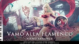 【FF14&FF9】Vamo' alla Flamenco - PIANO ARRANGE