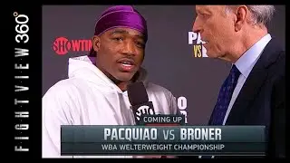 BRONER PRE-FIGHT INTERVIEW RECAP! MADE TO CUT BEARD! PAC VS BRONER FIGHT NIGHT QUICK HITS! SHO PPV!