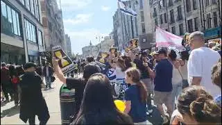 Bring them Home London protest seeks release of 121 remaining Israeli hostages in Gaza.