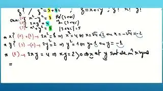 RACINES CARREES D'UN NOMBRE COMPLEXE (METHODE DU SYSTEME)