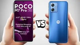 Poco m7 pro vs motorola g64 5g full comparison.