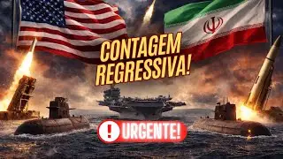 IRÃ POSICIONA SUBMARINOS E DEFESA AÉREA | PORTA-AVIÕES DOS EUA ESTÁ EM POSIÇÃO!
