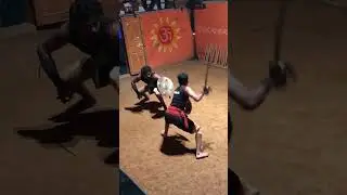 Indian Sword Fighting - Kalaripayattu in Munnar Kerala