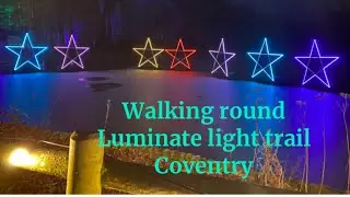 Fabulous Luminate light trail, Coombe Abbey, Coventry