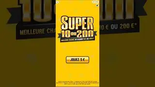 Super 10 ou 200! 🤞🏻 #fdj