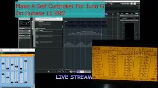JUNO G Controller On Cubase 11