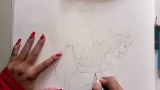 Ramapir drawing with pencil🙏Jay Ramapir 🙏 How to make a drawing with pencil #youtube#sonalarts#trend