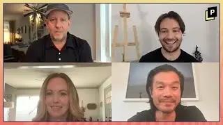 Steve Pink, Taylor Grey, Bethany Anne Lind, and Nelson Lee Talk The Wheel
