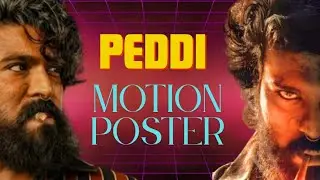 Peddi movie motion poster video#rcfans#ramcharan