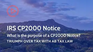 CP2000 - 1. What is a CP2000 Notice