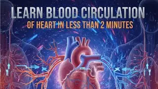 Blood Circulation in the Human Heart | Cinematic 3D Animation Explained in English