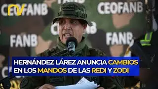 La FANB renueva sus mandos estratégicos. El anuncio de Domingo Hernández Lárez