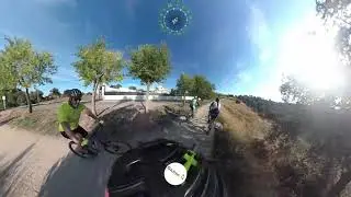 HyperFrame pasando por monte Batres - Coto redondo