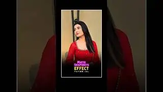 CapCut Matte Snapshots Effect Tutorial 💥🥶| CapCut Viral Trend | #shorts #hceditz41