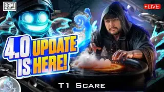 WHEN 69 FPS PLAYER PLAYS IN 120 FPS T1Scare is live - BGMI