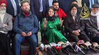 شیخ عبداللہ کی گرفتاری ڈکسن پلان کے مطالبات کی وجہ سے ہوئی: محبوبہ مفتی