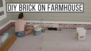 Couple Builds DIY Brick on Farmhouse in 4 Minutes (Timelapse)