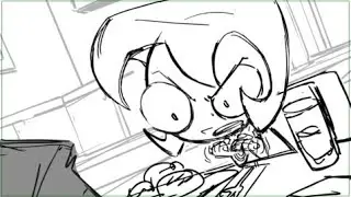Invader ZIM: Enter the Florpus Storyboard Samples