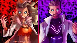 Pokemon Scarlet and Violet // Battle! Professor Sada and Turo