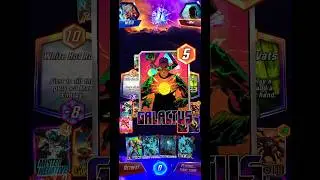 GALACTUS VS VALKYRIE 🔥 [MARVEL SNAP INFINITE] | #viral #shorts