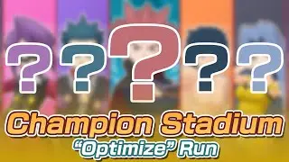 [Pokemon Masters EX] OPTIMIZE RUN | Master Mode 7500 Points | Champion Stadium - Wave 54