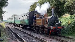 Stroudley A1X Terrier | 72 &lsquo;Fenchurch&rsquo; | Whistle | Mid Hants Railway - Watercress Line | 07/10/23