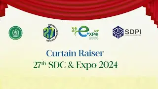 Curtain raiser ceremony of SDC took place in SDPI Journalist was briefed by ED Dr Abid Sulehri
