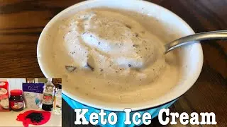Keto Coffee Chip Ice Cream| Soft and EASY😋