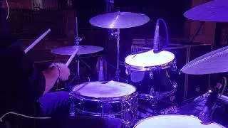 Mike Panetta drum cam live