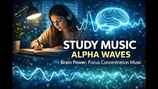 Study Music Alpha Waves Relaxing Studying Music,